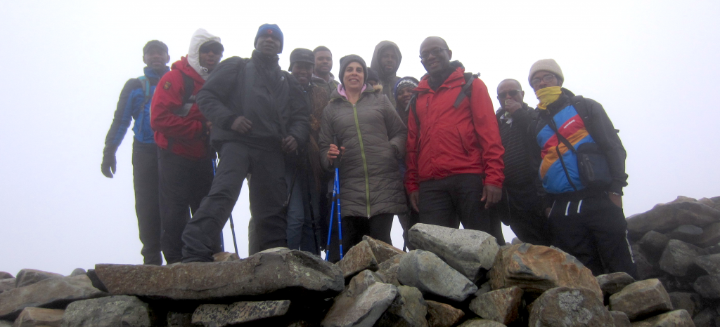 Walk for Health at Scafell Summit July 2017