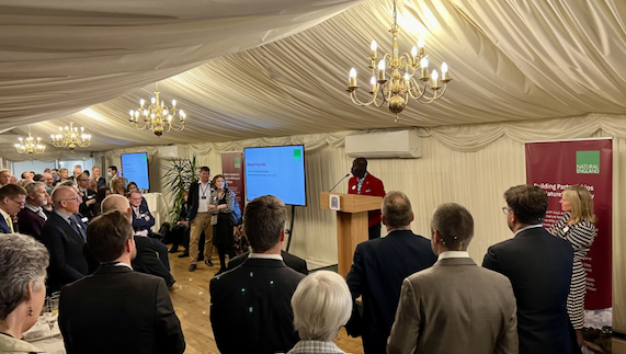 Sheffield Environmental Movements Managing Director Maxwell Ayamba Speaks at the Houses of Parliament