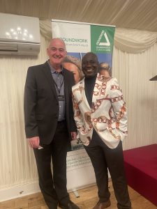 Drew Bennellick, Head of Landscapes & Nature at the Heritage Fund & SEM CEO Maxwell Ayamba at the House of Lords