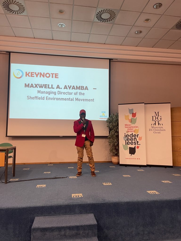 Maxwell attends The International Conference Culture & Mental Health in Ghent, Belgium November 2022