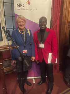 Baroness Young & Maxwell Ayamba