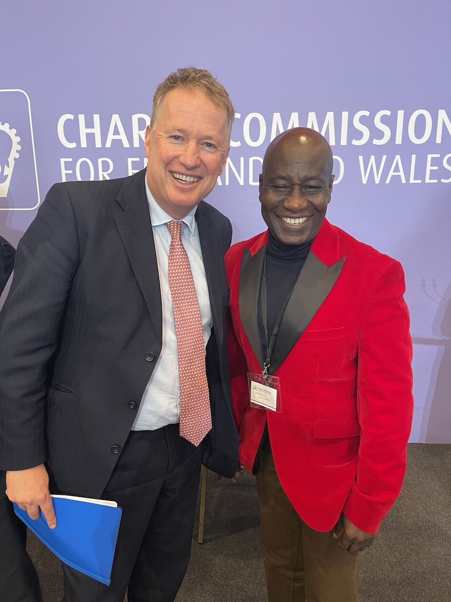 SEM’s CEO was delighted to meet the Chair of the Charity Commission.