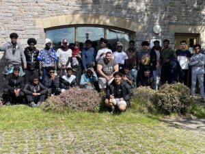 Sheffield College Students at the Hollowford Education Centre Residential Peak District National Park